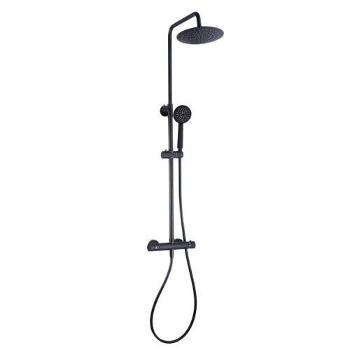 Colonne de Douche Noire DERVENN